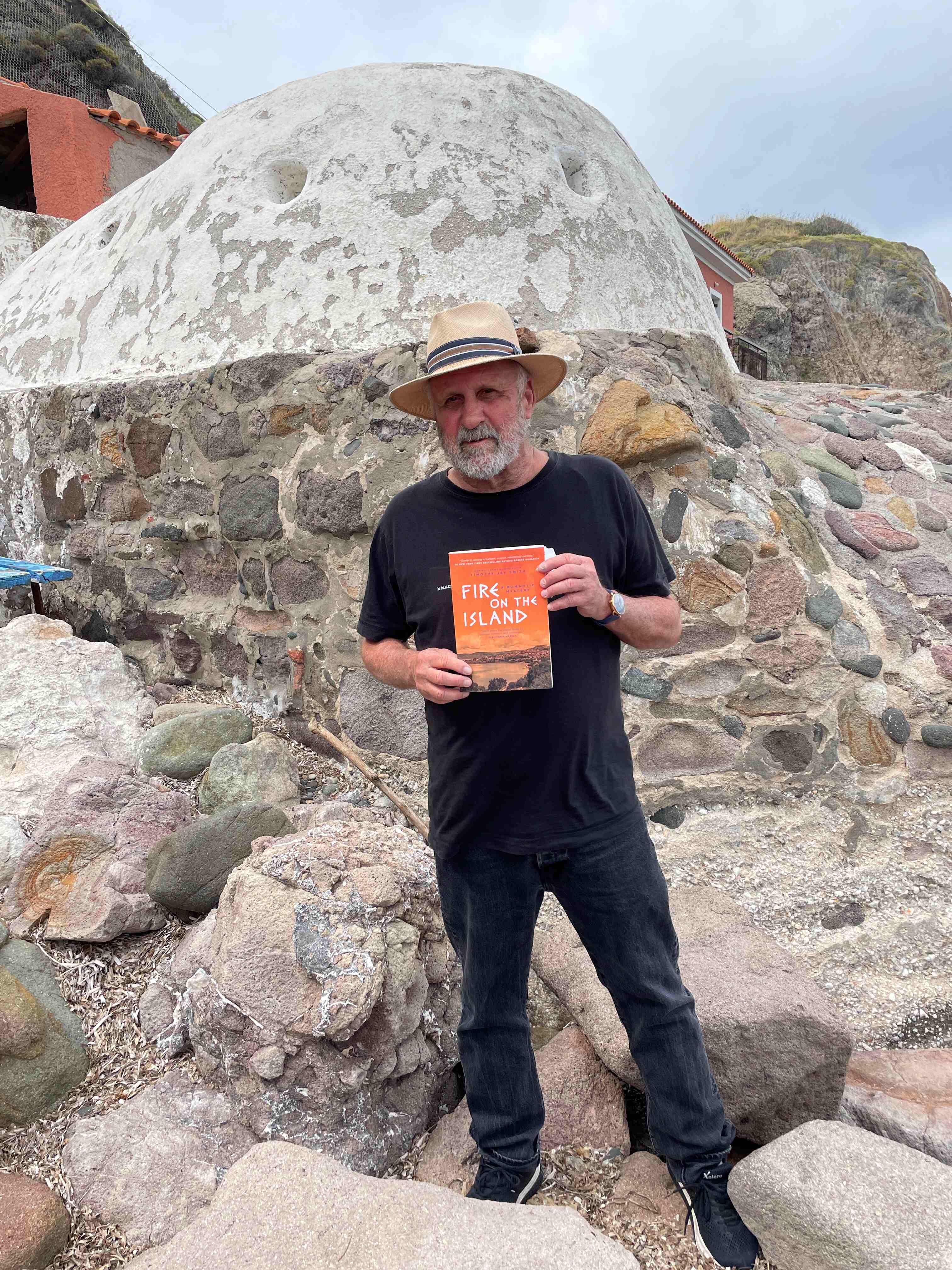 Tim standing outside hammam 1