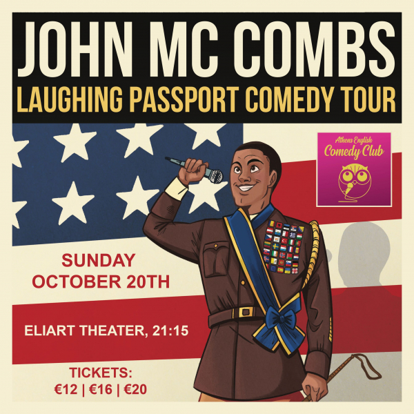 John MCCombs Laughing Passport Comedy Tour