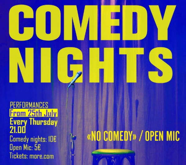 ΝΟ COMEDY - Comedy Nights At Theatre of the NO